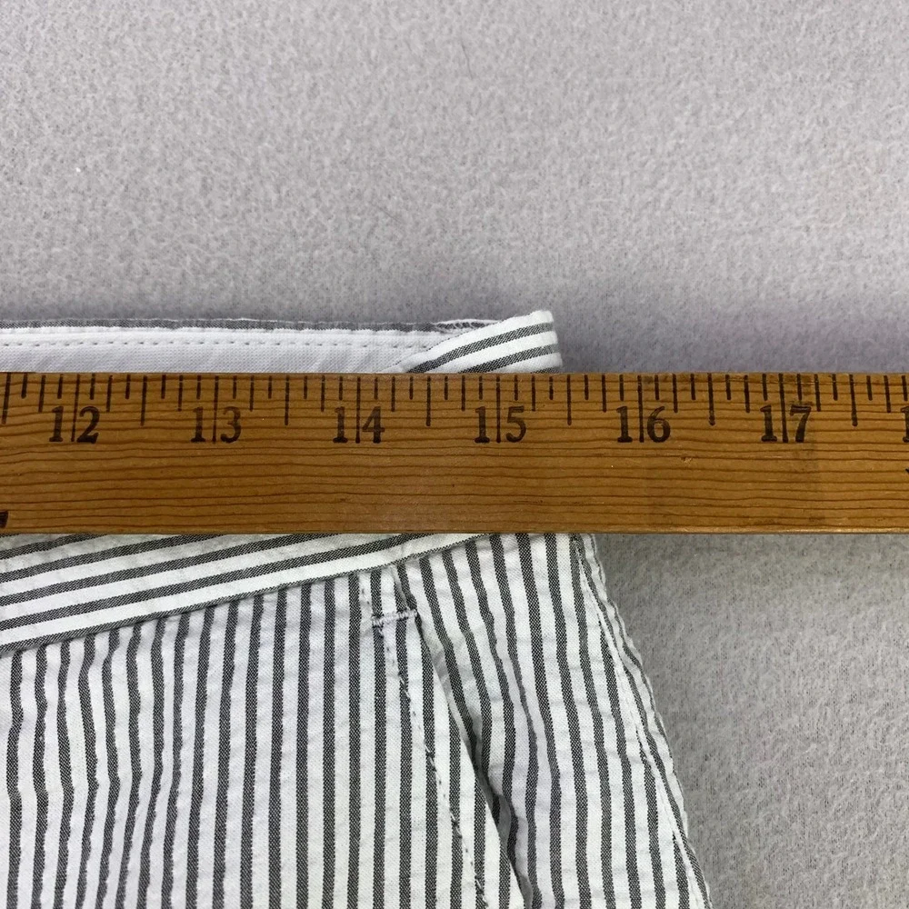 Brooks Brothers Seersucker Trousers Mens 30x30 Blue White Striped Cotton Preppy